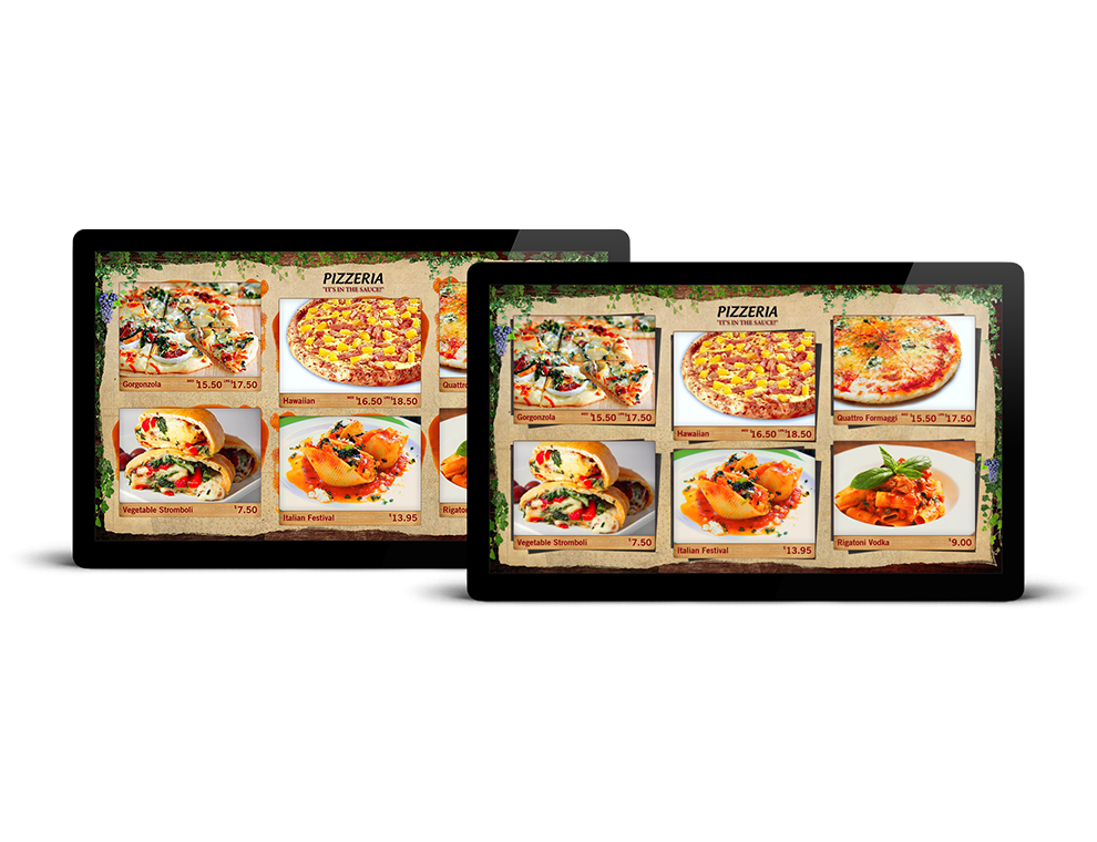 Pizzeria Menu2 Lightbox