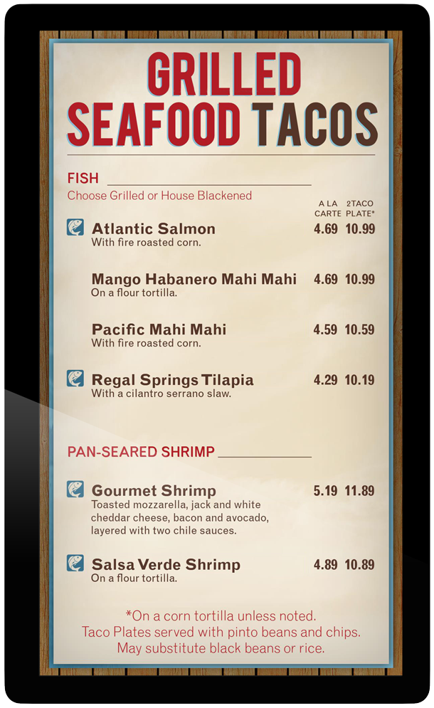 Rubios Menu3